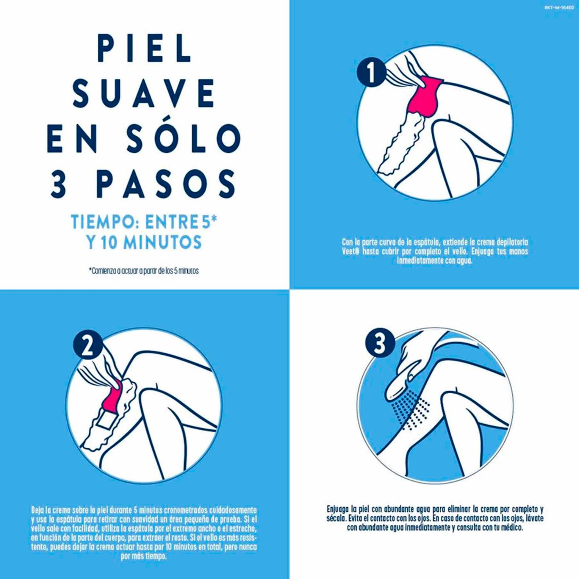 Crema Depilatoria Corporal Veet Piel Sensible – 100 ml Veet- Dermocosmetica_belleza_online