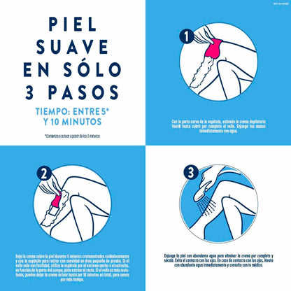 Crema Depilatoria Corporal Veet Piel Sensible – 100 ml Veet- Dermocosmetica_belleza_online