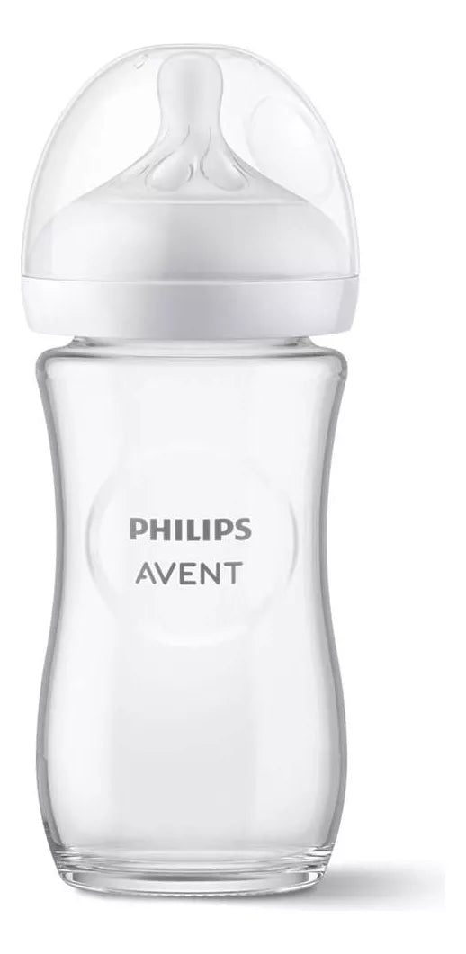 Mamadera Vidrio Natural 3.0 240 Ml Color Transparente AVENT- Dermocosmetica_belleza_online