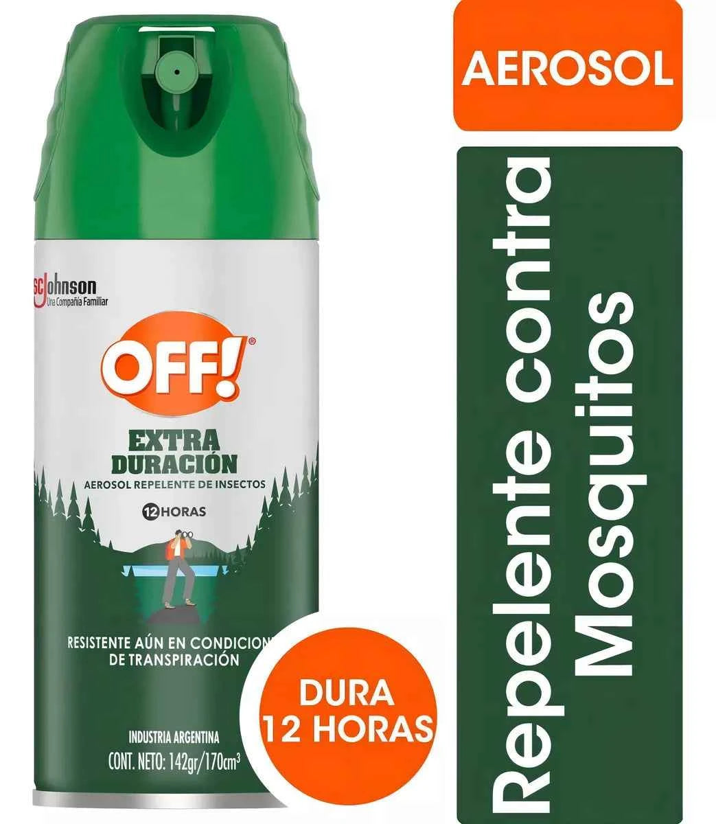 Off! Extra Duración Spray Repelente de Insectos OFF- Dermocosmetica_belleza_online
