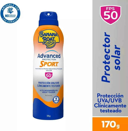 Banana Boat Advance Protection Sport Fps50 170gr Banana Boat- Dermocosmetica_belleza_online