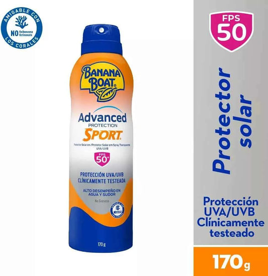Banana Boat Advance Protection Sport Fps50 170gr Banana Boat- Dermocosmetica_belleza_online