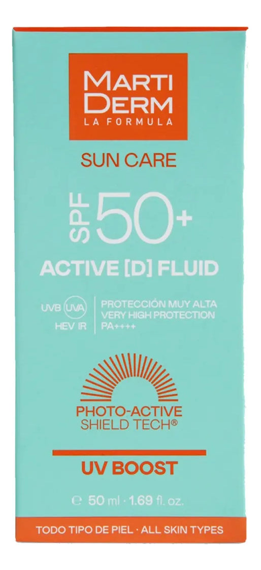 Marti Derm Active Fluid Spf50+ 50 Ml Protector Solar marti derm- Dermocosmetica_belleza_online