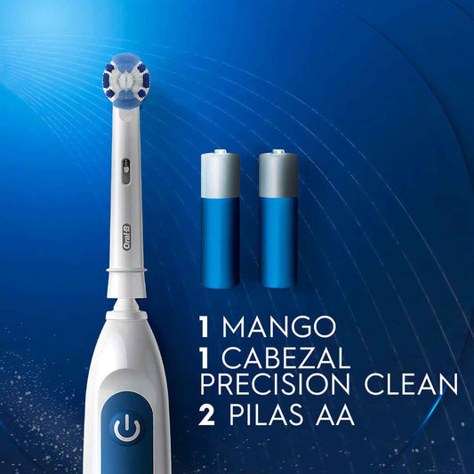 Oral-B Pro-Clean Cepillo Dental Eléctrico a Pilas – Limpieza Superior y Práctica en Cada Cepillado Oral B- Dermocosmetica_belleza_online