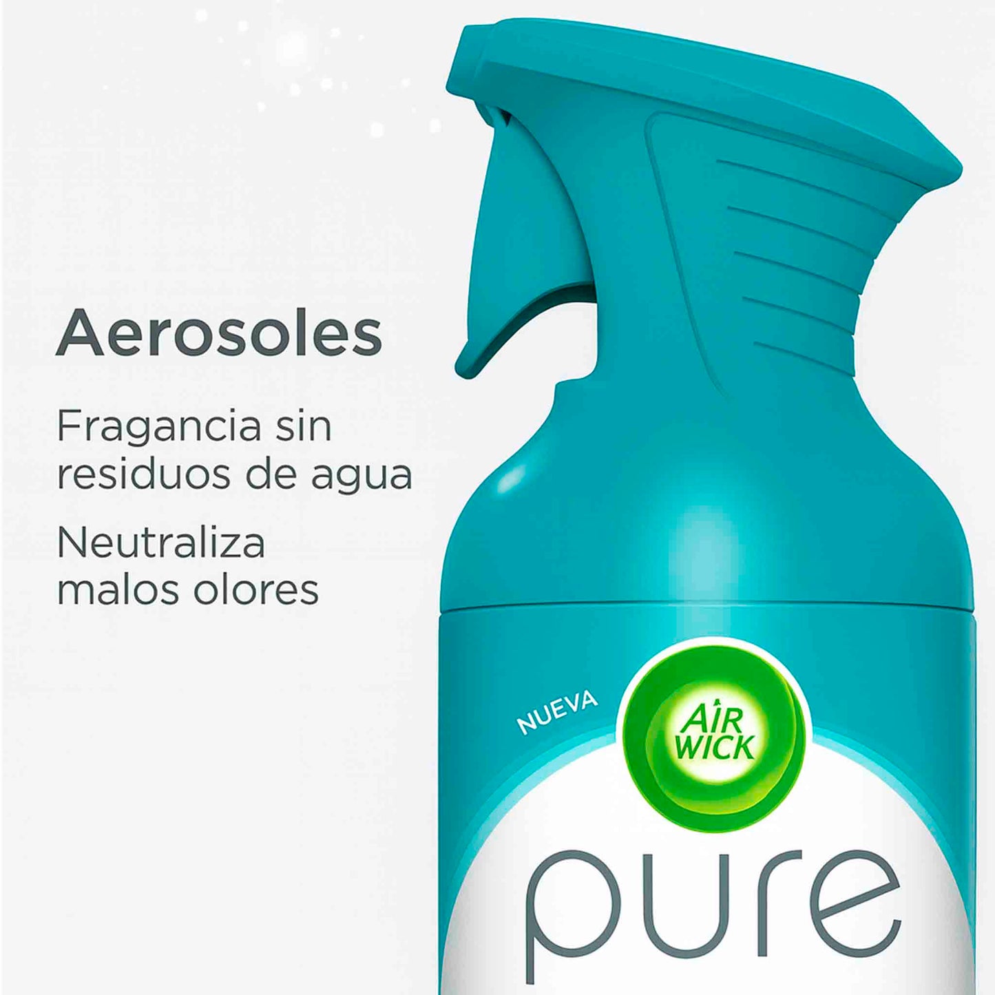 Desodorante Ambiental Air Wick Pure Aerosol 250ml  –  Brisa Refrescante