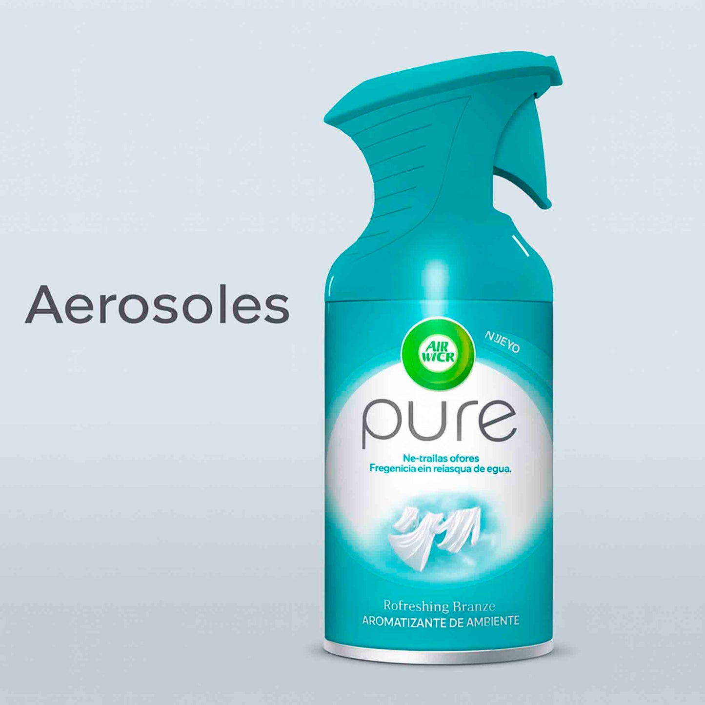 Desodorante Ambiental Air Wick Pure Aerosol 250ml  –  Brisa Refrescante