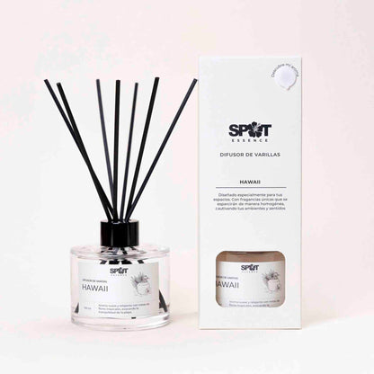 Difusor de Varillas Spot Essence Hawaii 150 ml – Aromaterapia Natural para tu Hogar SPOT ESSENCE- Dermocosmetica_belleza_online