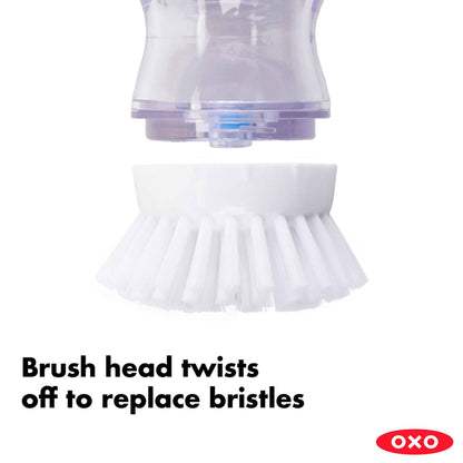 Cepillo Tipo Virutilla Oxo Con Dispensador Soap Con Base OXO- Dermocosmetica_belleza_online