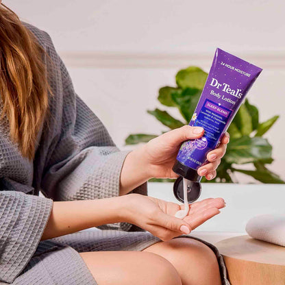 Dr Teal’s Body Lotion Melatonina 226.8 g Hidratación Nocturna