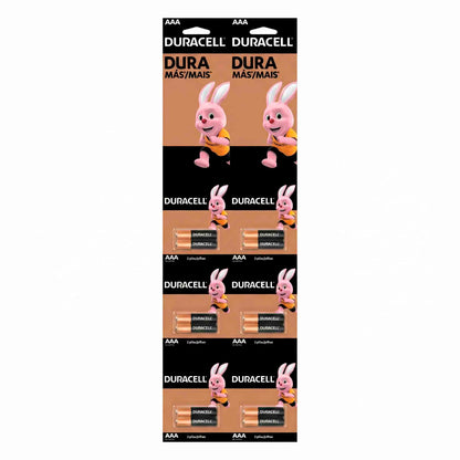 Duracell Pila Alcalina AAA Pack 12 Unidades Display