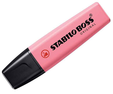 Destacador Stabilo Boss Pastel – Punta Cincel 2-5 mm | Colores Suaves y Modernos Stabilo- Dermocosmetica_belleza_online