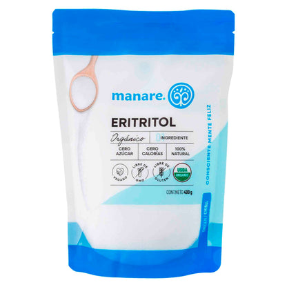Eritritol Orgánico 400 g – Manare