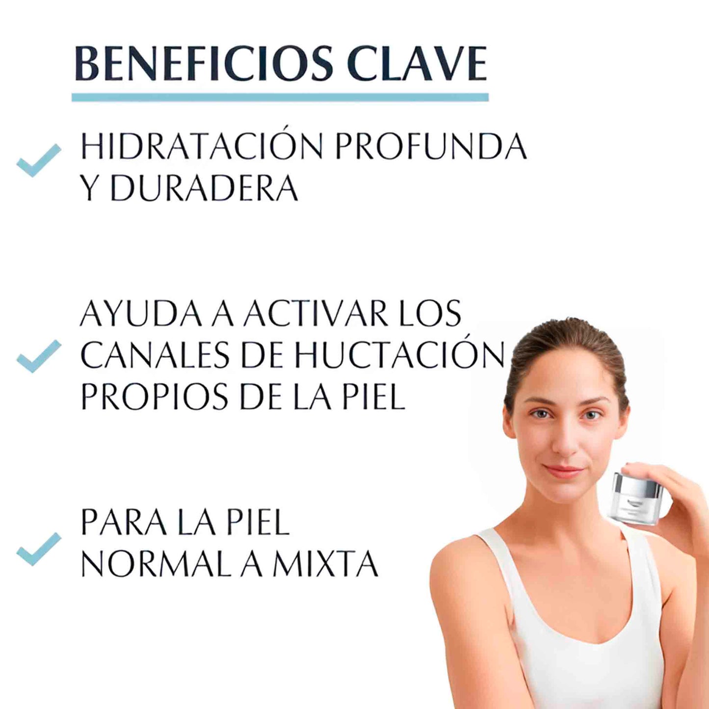 Eucerin Aquaporin Active 50ml Hidratación Piel Normal–Mixta