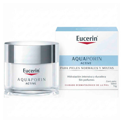 Eucerin Aquaporin Active 50ml Hidratación Piel Normal–Mixta