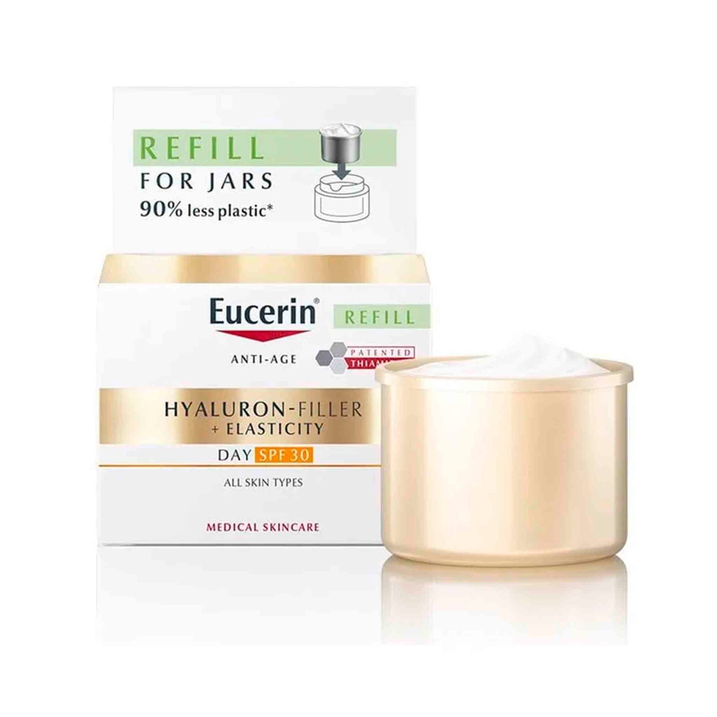 Eucerin Hyaluron-Filler Elasticity Día FPS30 Refill 50 ml
