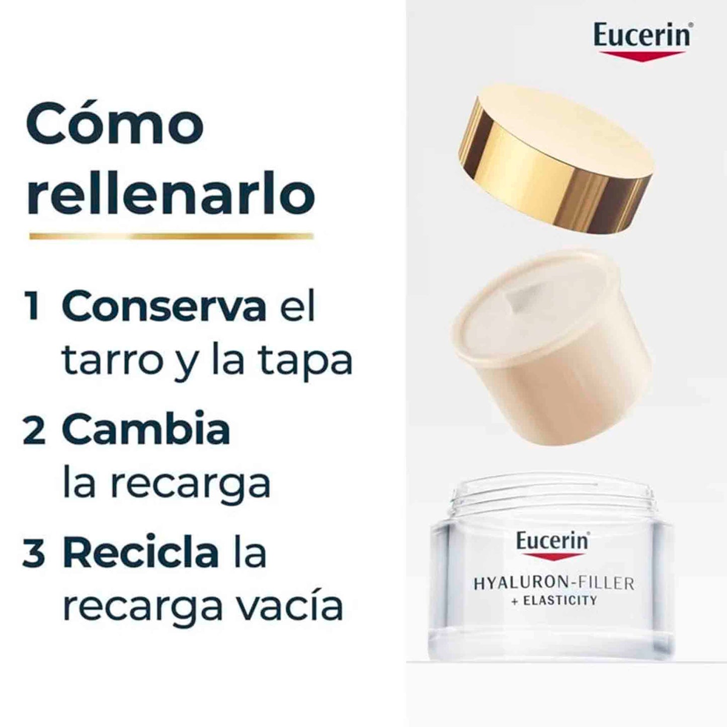 Eucerin Hyaluron-Filler Elasticity Noche Refill 50 ml