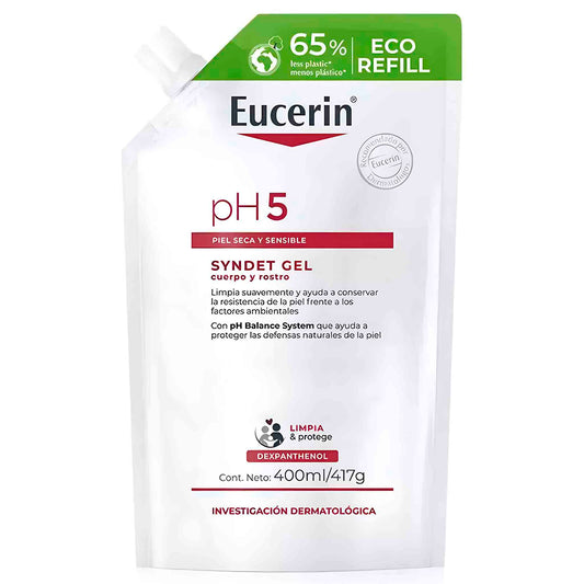 Eucerin pH5 Refill Syndet Gel 400 ml