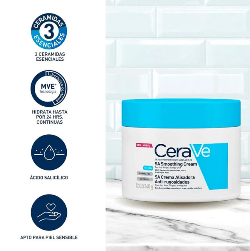 CeraVe SA Crema Alisadora Anti-Rugosidades