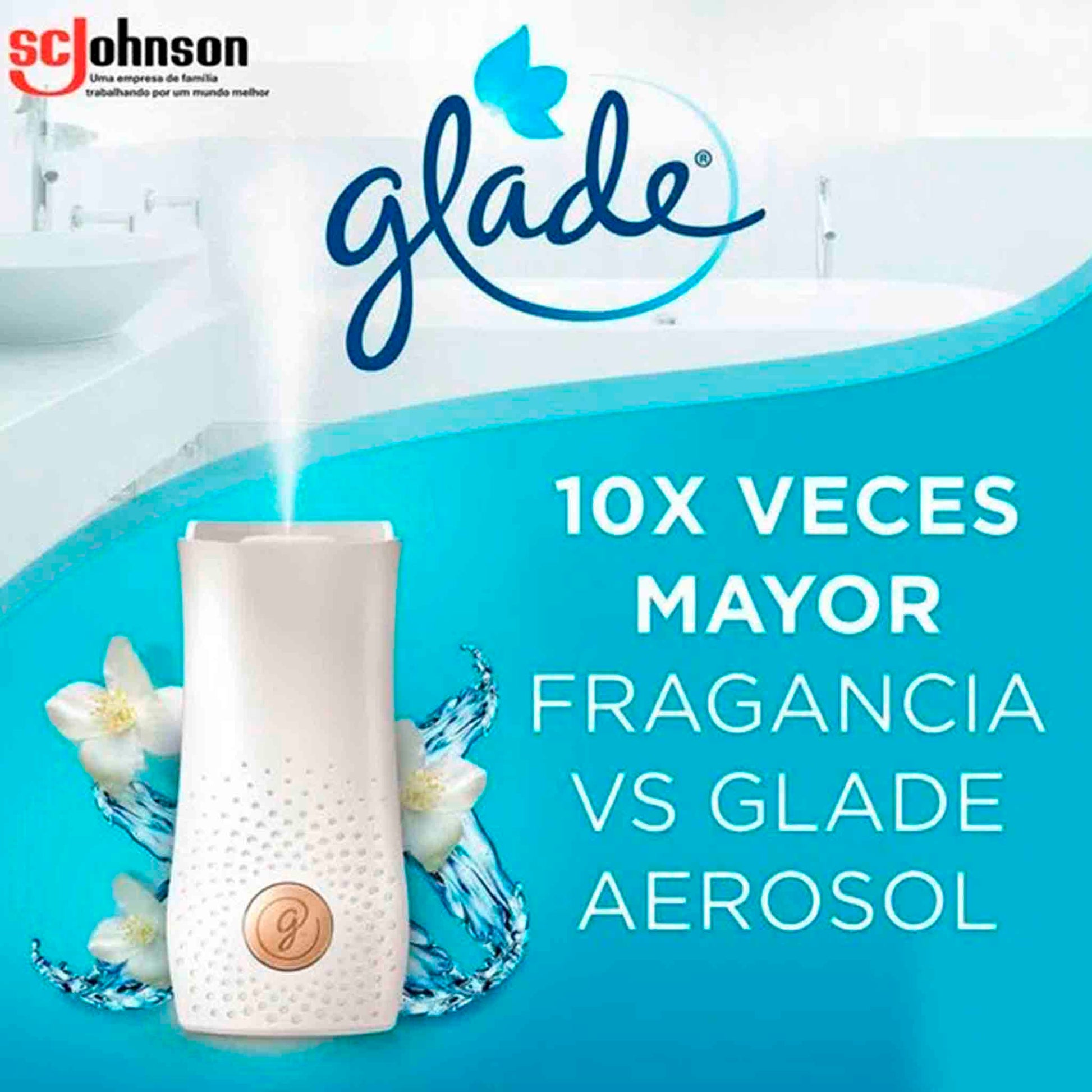 Glade Toque Aparato + Repuesto Limón Refrescante 9 g GLADE- Dermocosmetica_belleza_online