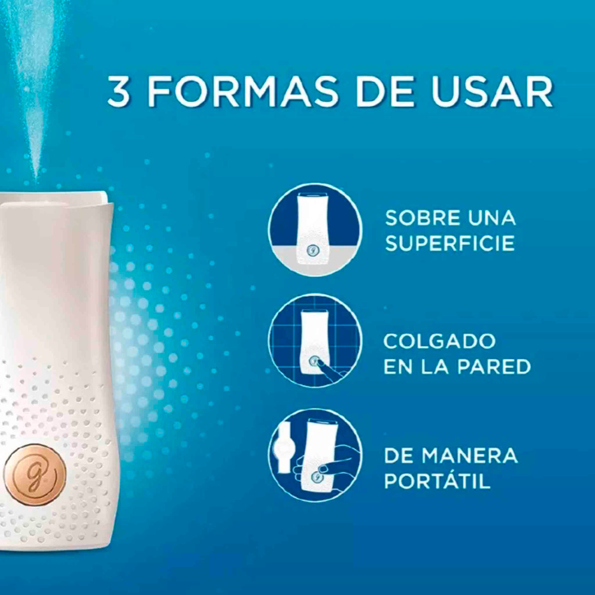 Glade Aromatizante Toque Repuesto Súper Pack x3 Unidades Glade- Dermocosmetica_belleza_online