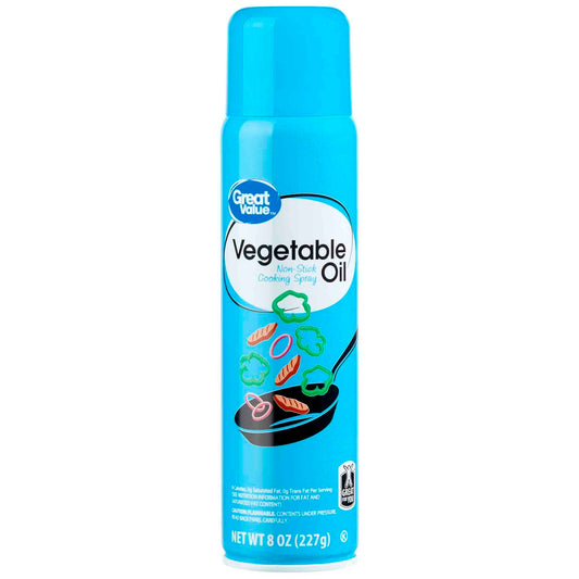 Aceite Vegetal En Spray Great Value 227gr.