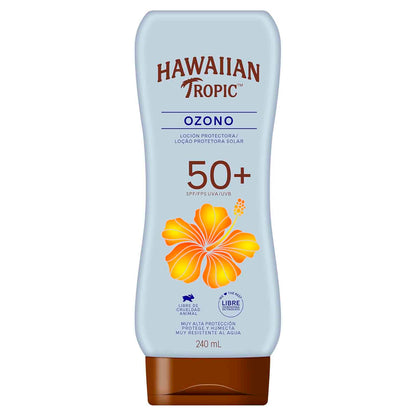 Hawaiian Tropic Ozono Protector Solar 50+ FPS Loción 240 ml