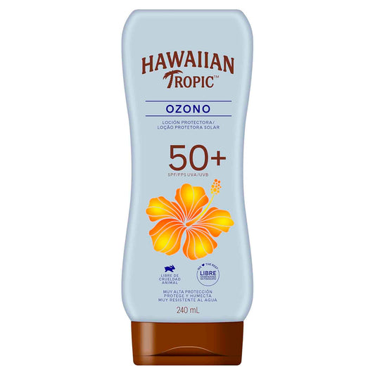 Hawaiian Tropic Ozono Protector Solar 50+ FPS Loción 240 ml