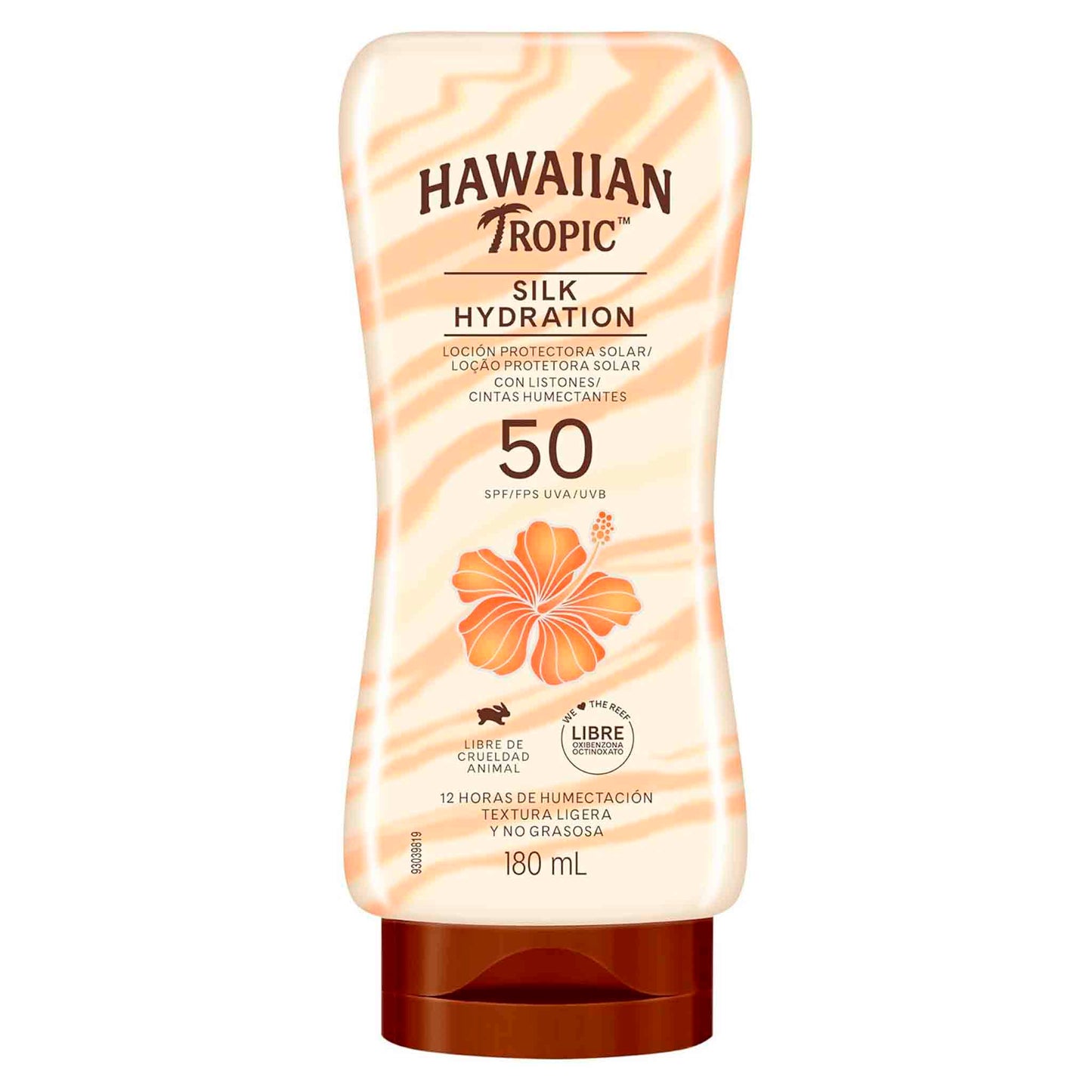 Protector Solar Hawaiian Tropic Silk Hydration FPS 50 Textura Ligera – 180 ml