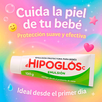D’Hipoglos Bebé 120 g | Protección para Coceduras del Pañal