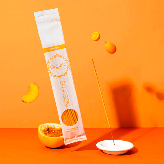 Incienso Maracuya Organic Spa para aroma relajante