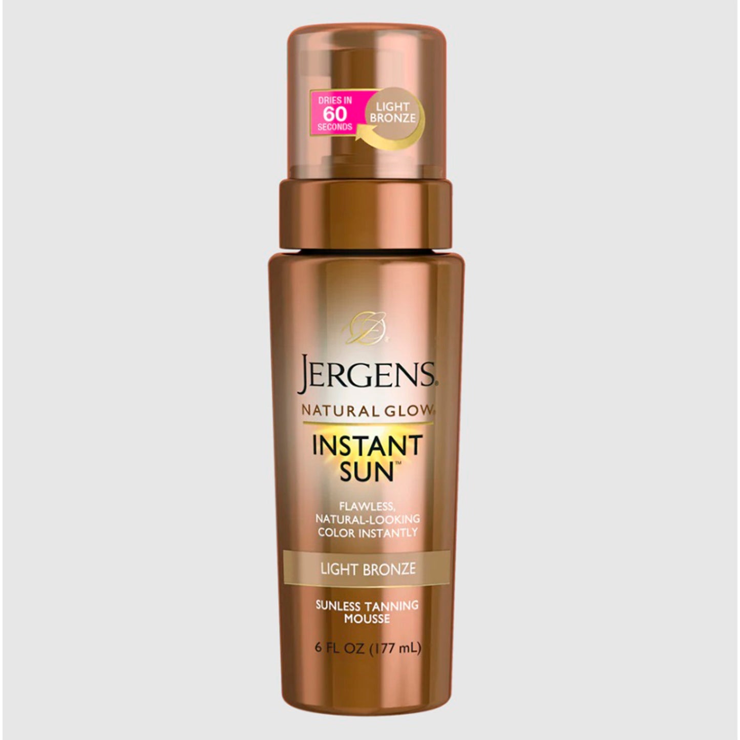 Jergens Mousse Autobronceante Instantáneo Ligth Bronze