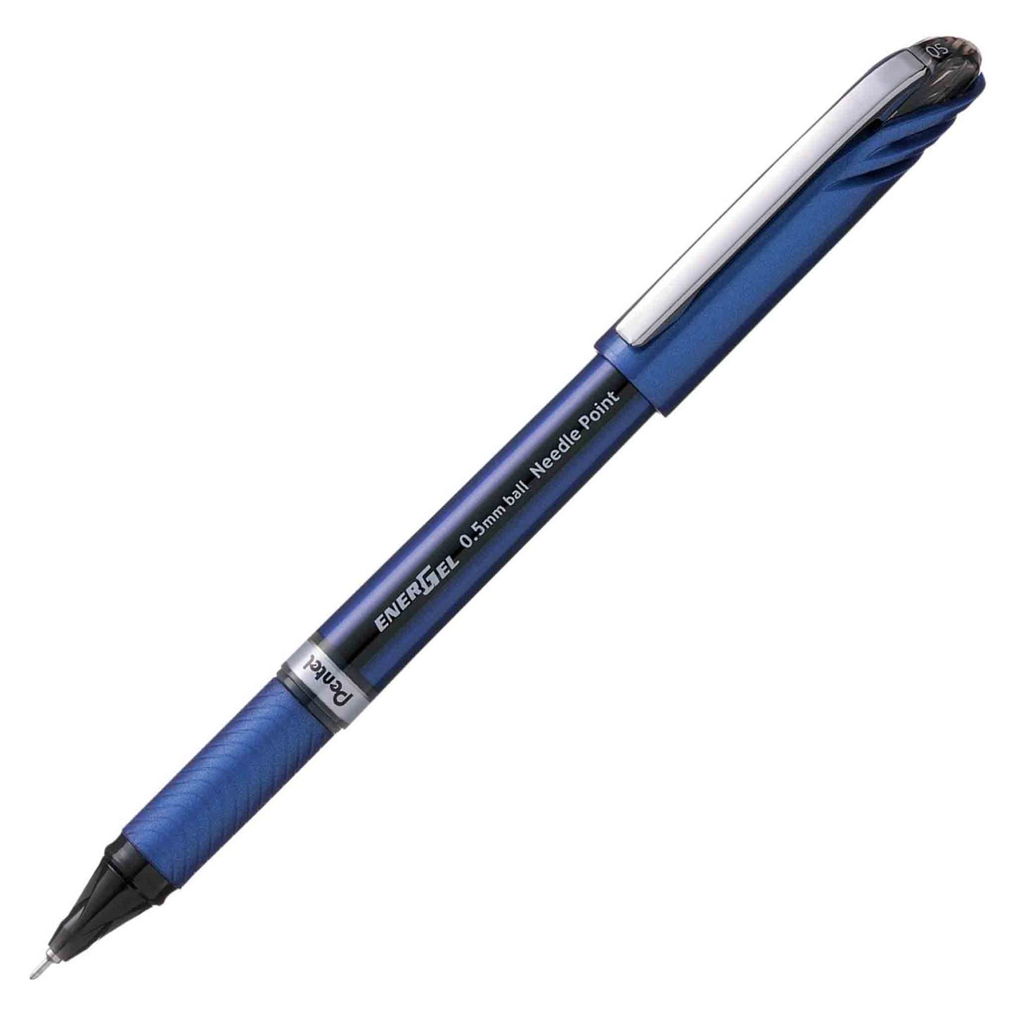 Lapices Gel Pentel Energel 0.5 mm Azul y Negro Set 2 Unidades
