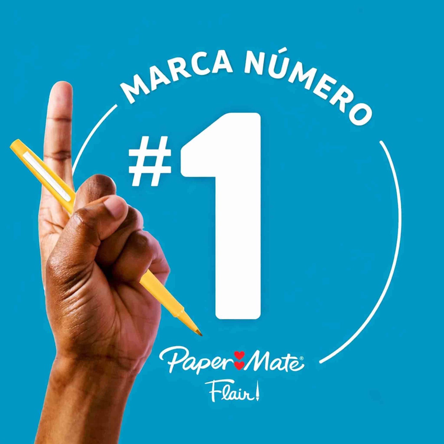 Lápices Paper Mate Candy Pop Flair Punta Fina 0,7 mm 24 Unidades