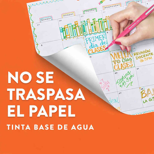 Lápices Paper Mate Candy Pop Flair Punta Fina 0,7 mm 24 Unidades