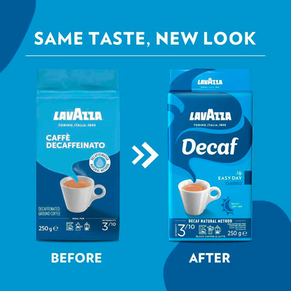 Lavazza Café Descafeinado Classico 250g – Grano Molido