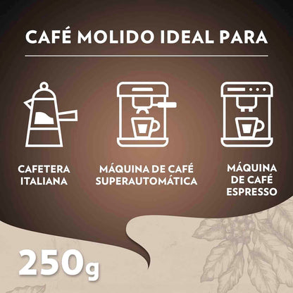 Lavazza Café Espresso Italiano 250g –  Grano Molido