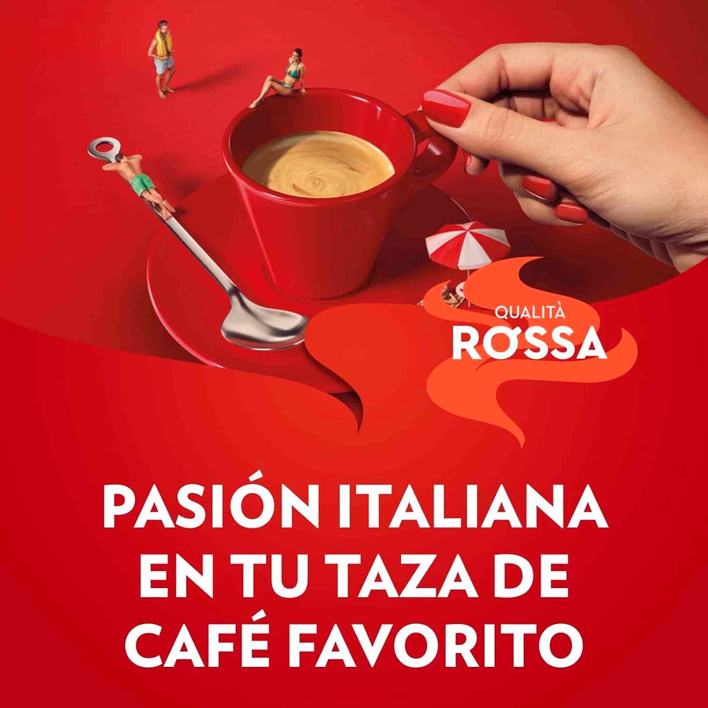 Lavazza Café Rossa 250 g – Grano Molido