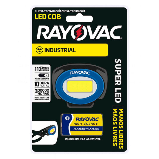 Linterna Frontal Rayovac 110 Lúmenes LED Industrial