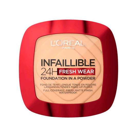 Loreal Infaillible 24H Fresh Wear Polvo Compacto Cobertura Total