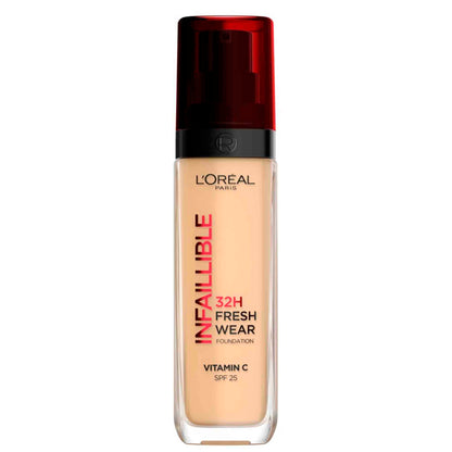 Loreal Infaillible 32H Fresh Wear base de maquillaje Líquida SPF25