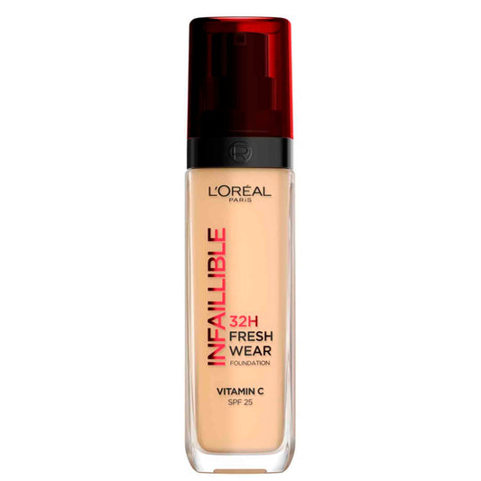 Loreal Infaillible 32H Fresh Wear base de maquillaje Líquida SPF25