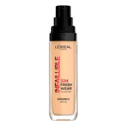 Loreal Infaillible 32H Fresh Wear base de maquillaje Líquida SPF25