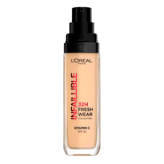 Loreal Infaillible 32H Fresh Wear base de maquillaje Líquida SPF25
