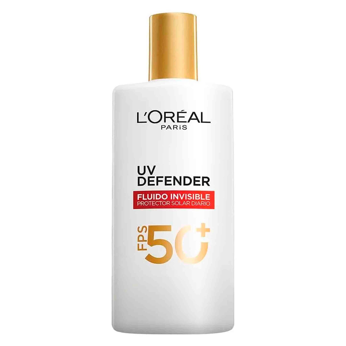 L'Oréal París UV Defender Fluido Invisible FPS50+ | Protector Solar Diario