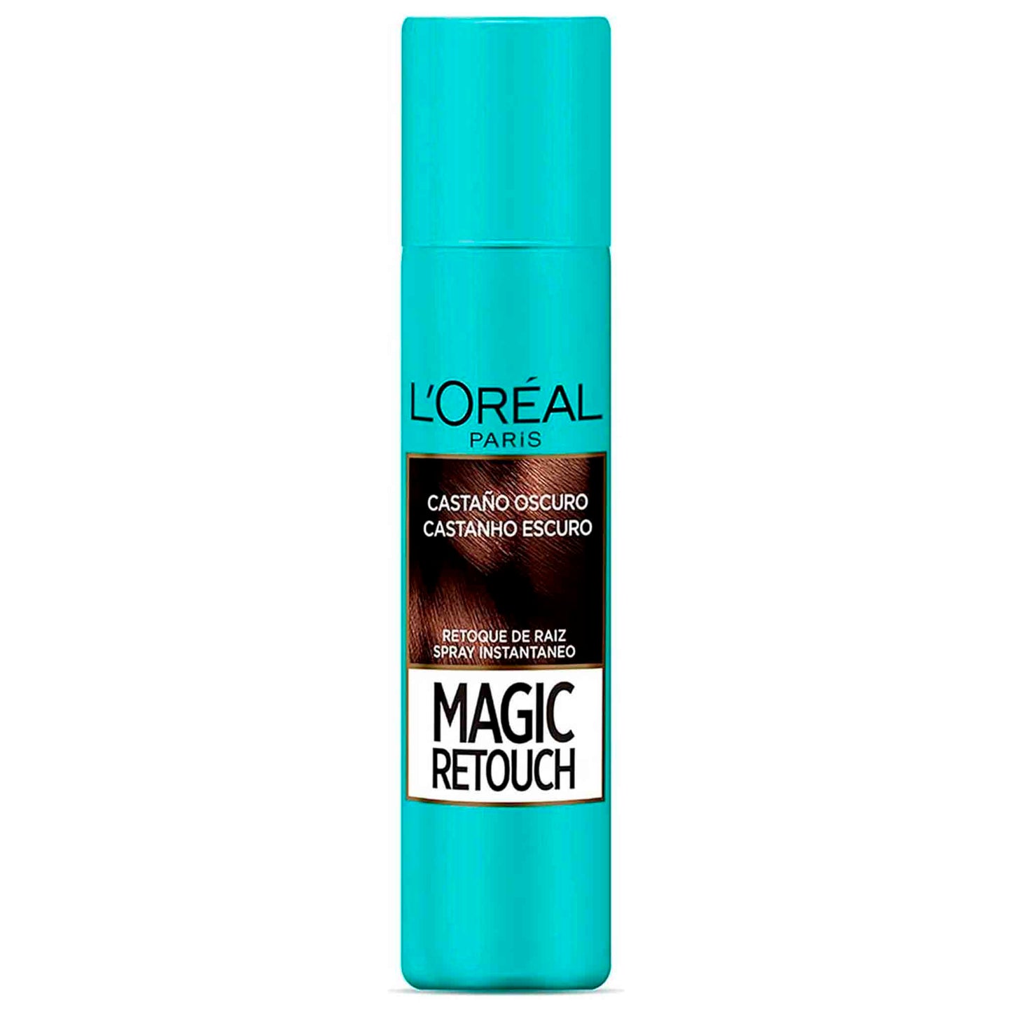 Tintura L'Oréal Paris Magic Retouch Tono Castaño Oscuro