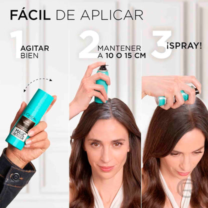 Tintura L'Oréal Paris Magic Retouch Tono Rubio Claro para Cabello