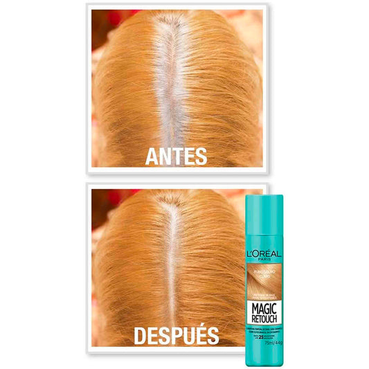 Tintura L'Oréal Paris Magic Retouch Tono Rubio Claro para Cabello