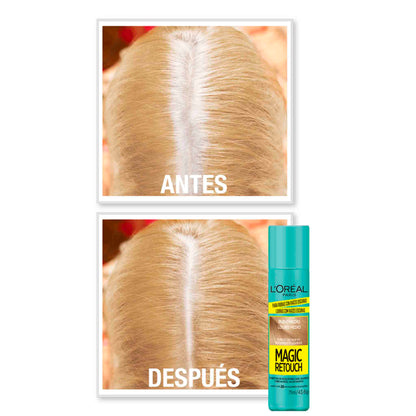 Tintura L'Oréal París Magic Retouch Tono Rubio Medio
