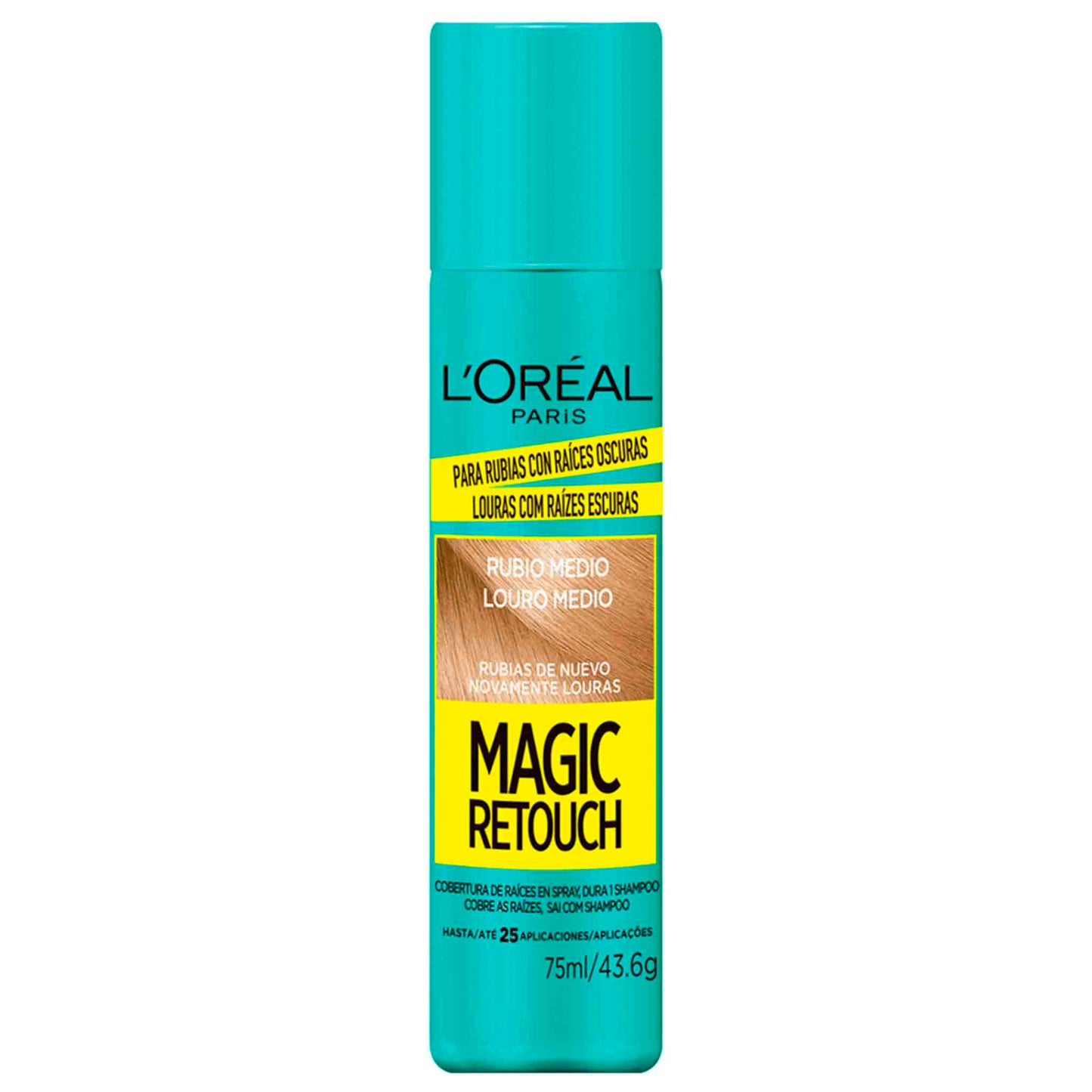 Tintura L'Oréal París Magic Retouch Tono Rubio Medio