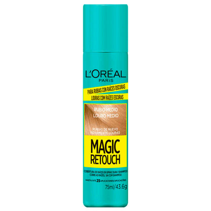 Tintura L'Oréal París Magic Retouch Tono Rubio Medio